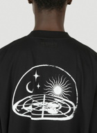 Flat Earth T-Shirt in Black