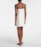 Asceno Geneva linen minidress