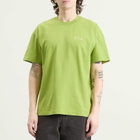 Polar Skate Co. Men's Stroke Logo Contrast T-Shirt in Peridot