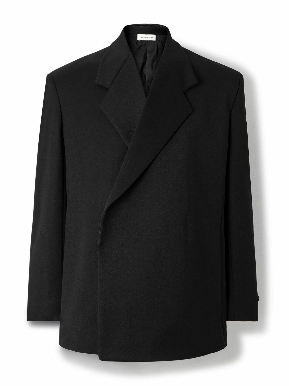 Fear of God - Double-Breasted Virgin Suit Jacket - Black Fear Of God