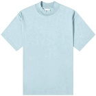 Acne Studios Men's Ensco Pink Label T-Shirt in Mineral Blue