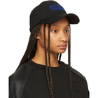 Juun.J Black and Blue Nouvelle Tendance Ball Cap