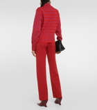 Victoria Beckham Mélange wool-blend sweater