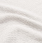 Ermenegildo Zegna - Hemp-Piqué Polo Shirt - Off-white