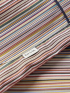 Paul Smith - Striped Cotton-Poplin Pyjama Set - Neutrals