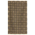 Baina Saroma Bath Mat in Sand/Noir 