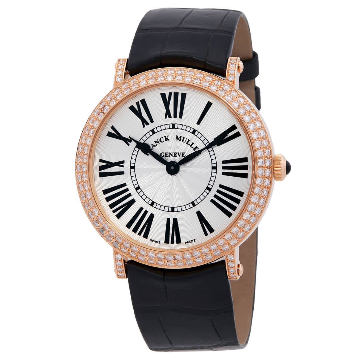Franck Muller Infinity Quartz Diamond White Dial Mens Watch 8041-QZDR5N
