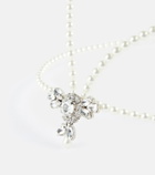 Simone Rocha - Crystal and faux pearl-embellished tiara
