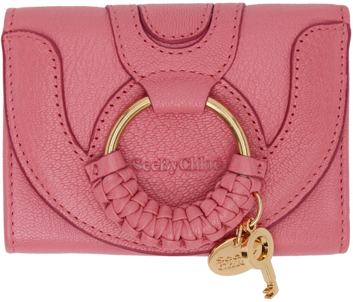Photo: See by Chloé Pink Trifold Hana Wallet