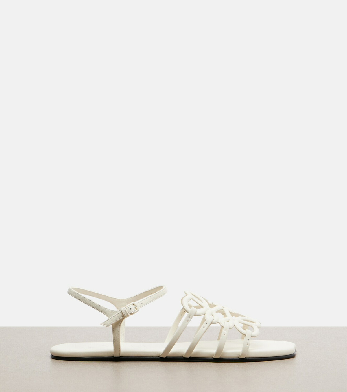 Loewe Paula's Ibiza Petal Anagram leather sandals