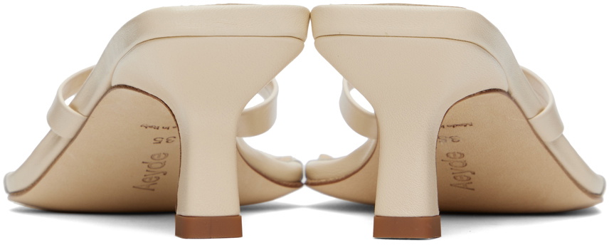 【関税込み】Aeyde ベージュ Wilma ヒールサンダル Wilma Heeled Flip Flop Sandals – Aeyde