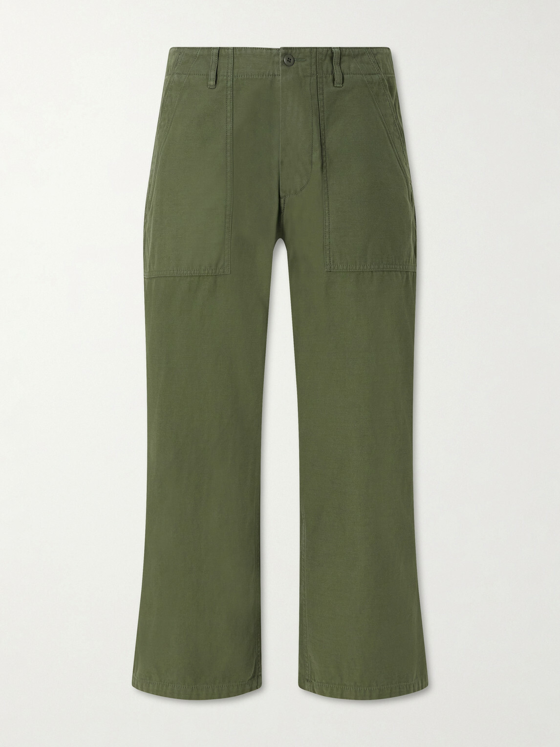 Beams Plus - Straight-Leg Cotton Trousers - Green