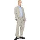 Hugo Green Two-Piece Modern-Fit Herringbone Twill Suit