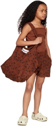 The Campamento Kids Brown Embroidered Tank Top