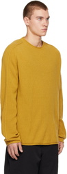 CASEY CASEY Yellow Inside Out Seam Sweater