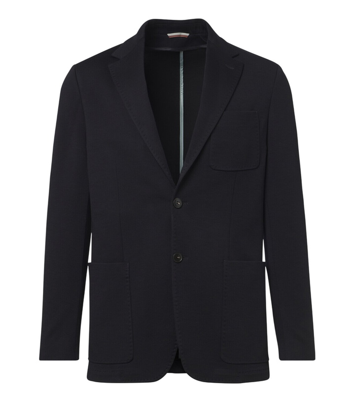Photo: Canali Single-breasted wool blazer