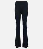 Stella McCartney - Ribbed-knit flared pants