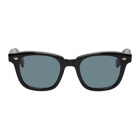 Garrett Leight Black and Blue Calabar Sunglasses