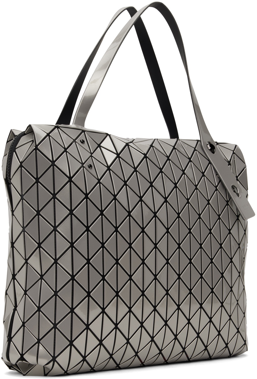 Bao Bao Issey Miyake Silver Row Metallic Bag Bao Bao Issey Miyake