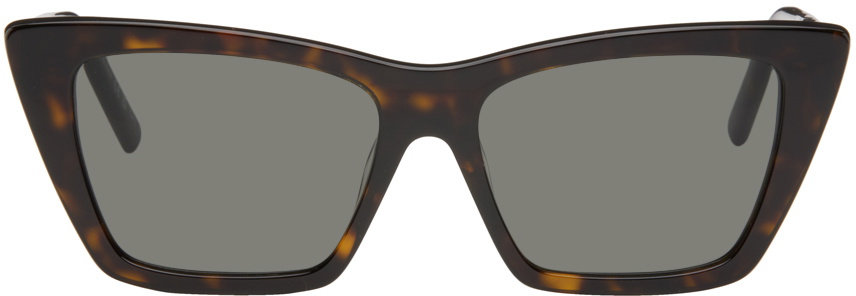 Saint Laurent Tortoiseshell SL 276 Mica Sunglasses Saint Laurent display picture 2