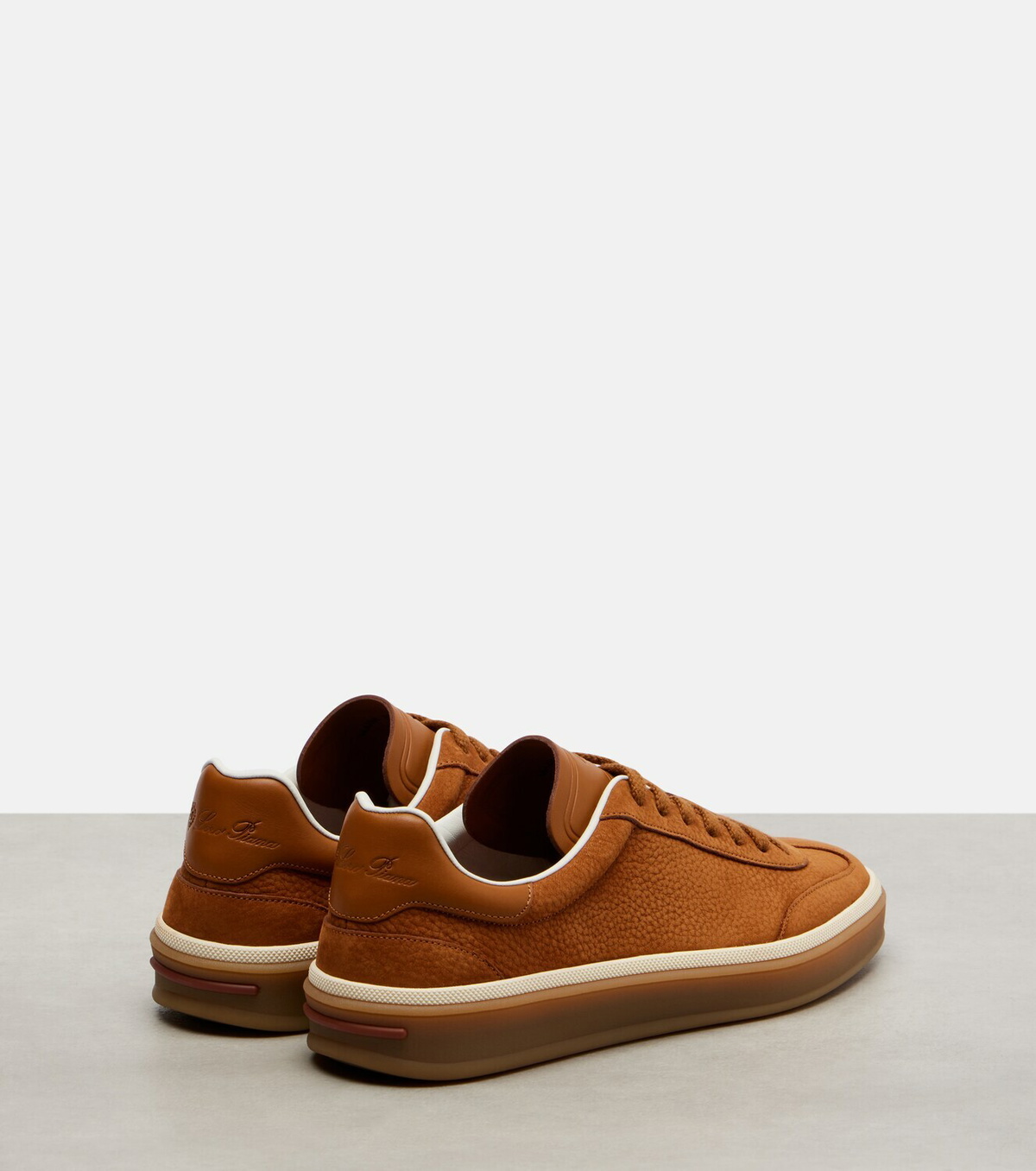 Loro Piana Tennis Walk leather sneakers