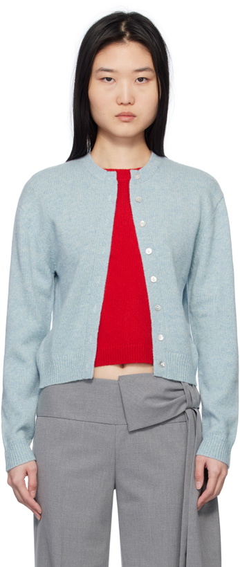 Photo: Sandy Liang Blue & Red Newt Sweater