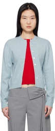 Sandy Liang Blue & Red Newt Sweater