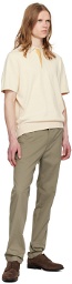 Paul Smith Beige Embroidered Polo