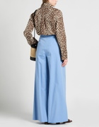 Rochas Womens Pants Light in Blue