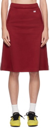 Wales Bonner Red Shine Midi Skirt