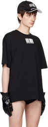 VTMNTS Black Big Rubber Patch T-Shirt