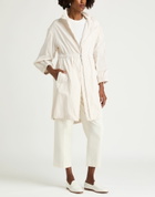 Peserico Womens Overcoat & Trench Coat Cream