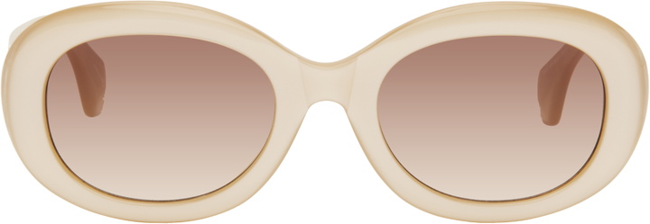 Photo: Vivienne Westwood Beige Vivienne Sunglasses