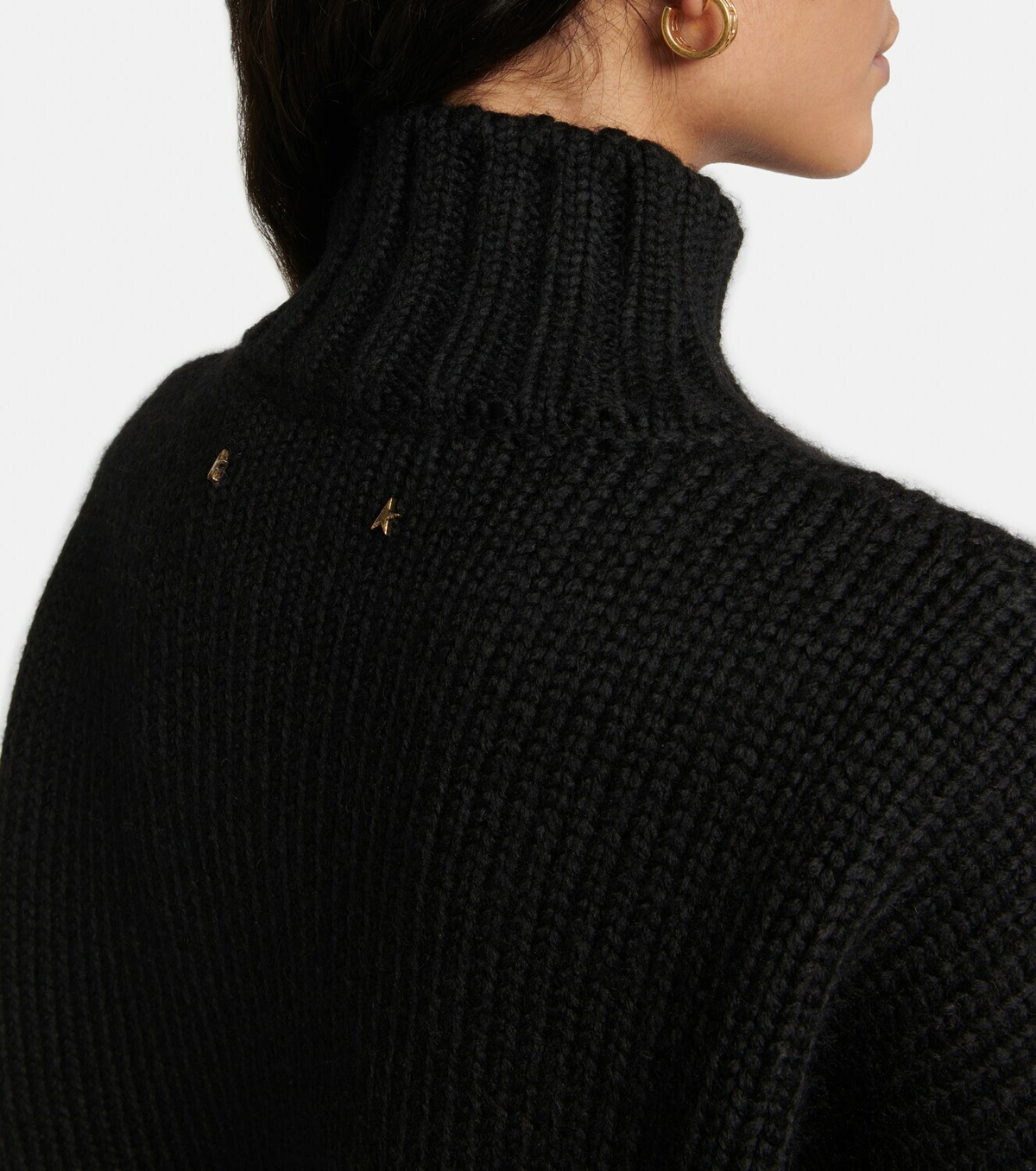 Golden Goose - Embroidered wool-blend sweater