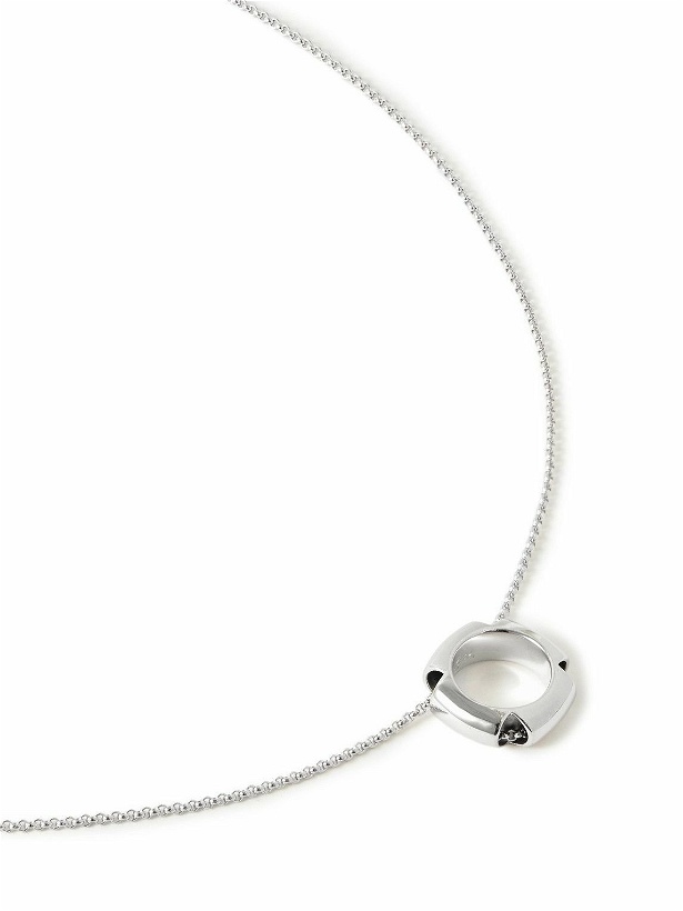 Photo: Tom Wood - Kimberlitt Rhodium-Plated Recycled-Sterling Silver Necklace