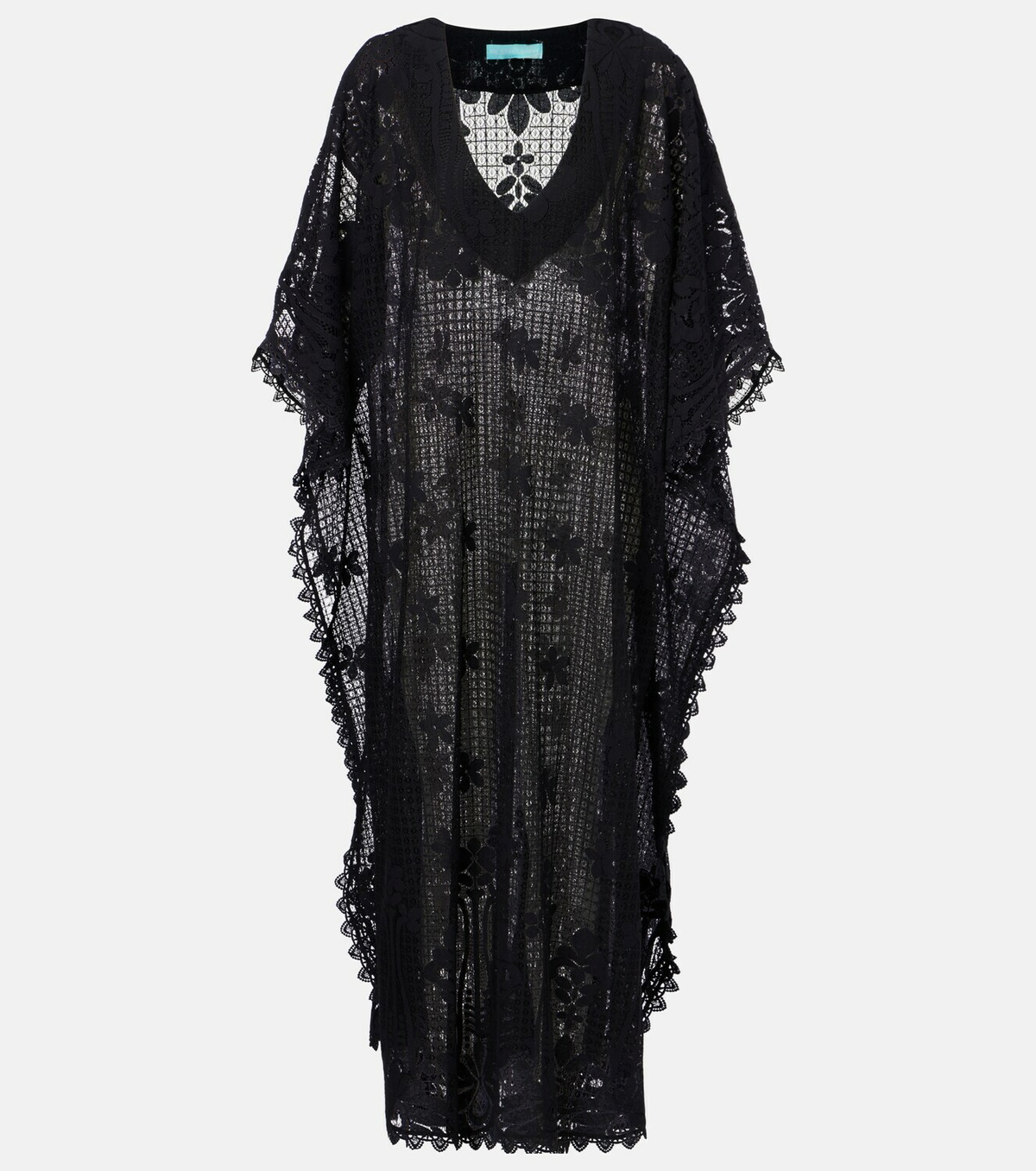 Melissa Odabash Yasin cotton-blend lace kaftan