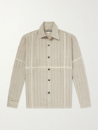 Kartik Research - Rabari Embroidered Linen Shirt - Neutrals