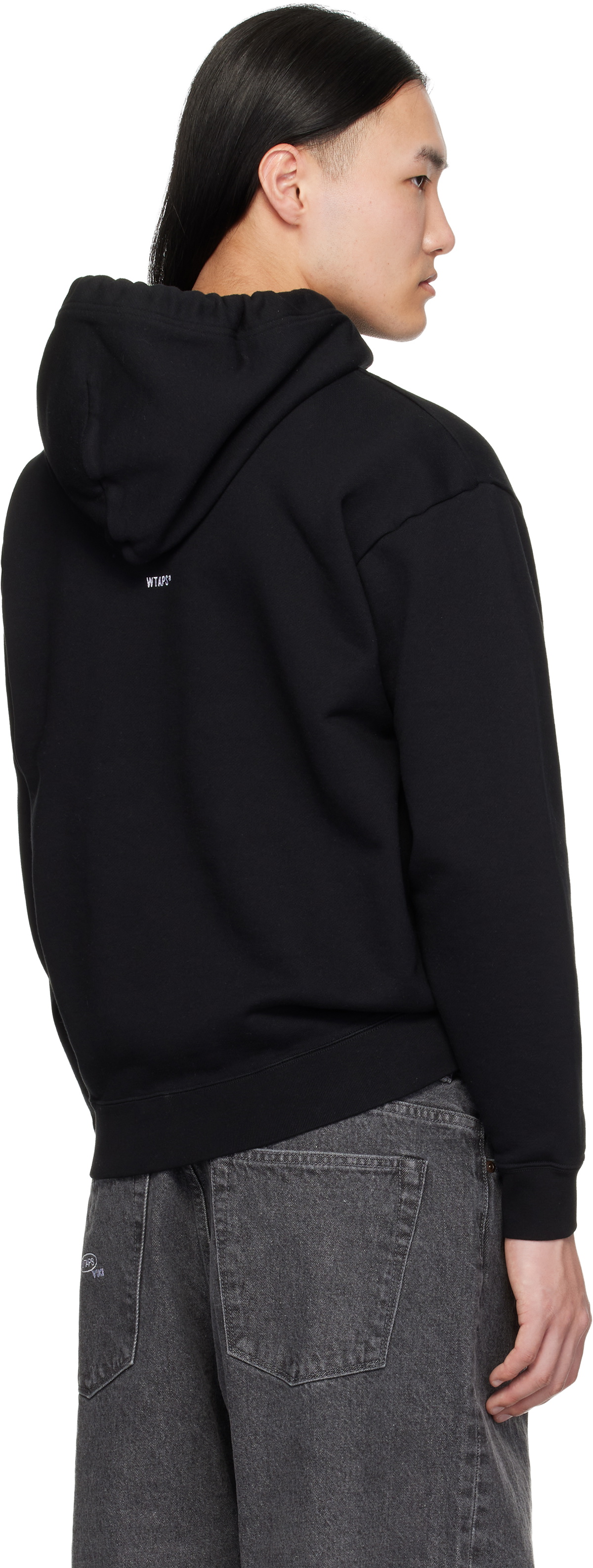 WTAPS Black SIGN-YD Hoodie