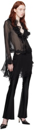 VAILLANT Black Layered Trousers