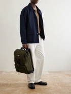 Montblanc - Panorama Leather-Trimmed Shell Backpack