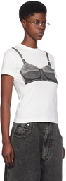 VAQUERA White Bullet Bra T-Shirt