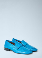 Dries Van Noten Croc-Embossed Leather Loafers