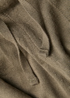 John Smedley Henning Wool Sweatpants Khaki