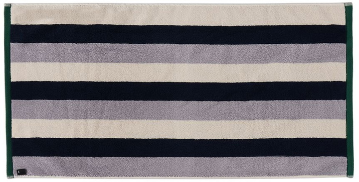 Photo: HAY Purple Trio Stripe Bath Mat