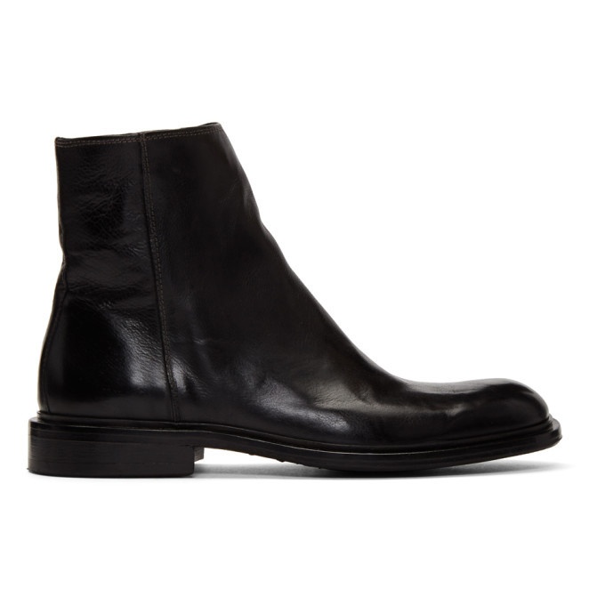 Photo: PS by Paul Smith Black Billy Zip Boots