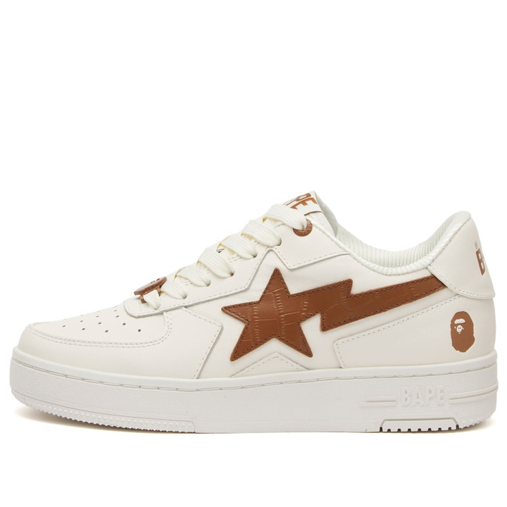 Photo: A Bathing Ape Women's Bape Sta Icon #1 in Brown