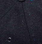 Paul Smith - Stripe-Trimmed Wool-Tweed Baseball Cap - Blue