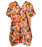 Plan C - Floral twill top