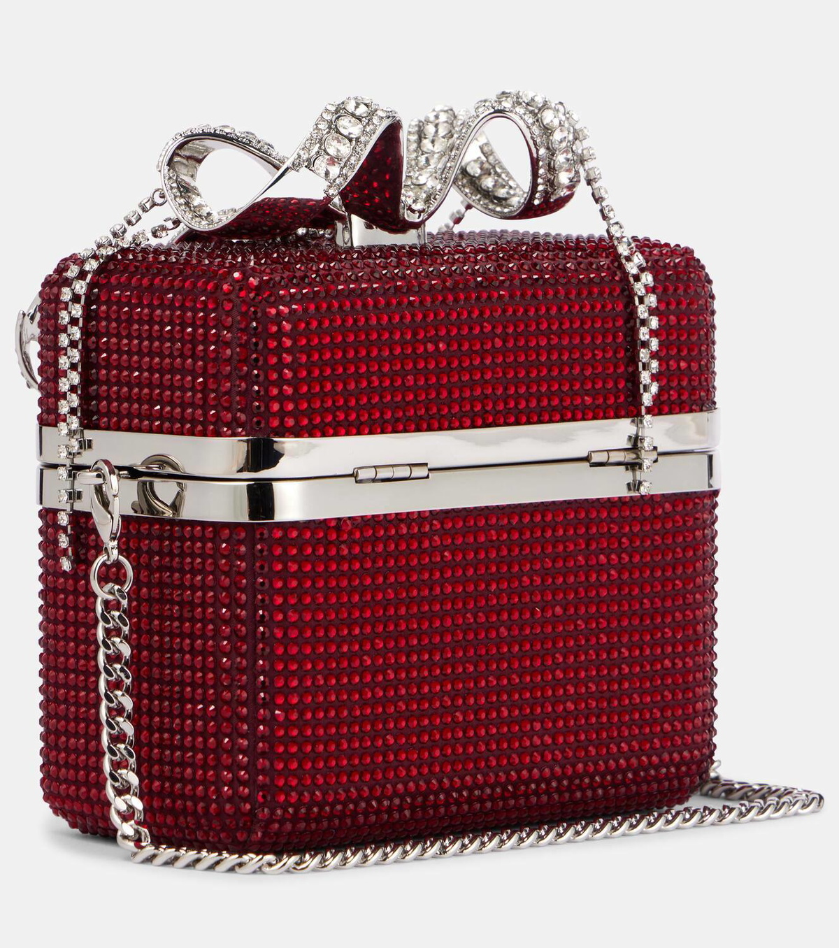 Self-Portrait Vanity embellished crossbody bag Self-Portrait