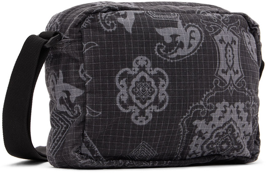 Carhartt WIP Verse Shoulder Bag Black - VERSE PRINT, BLACK